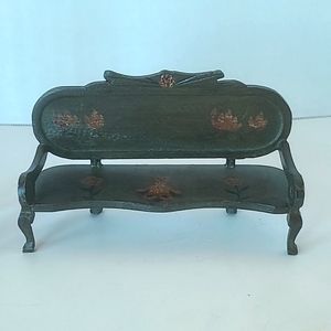Russ Dollhouse Bench and chair